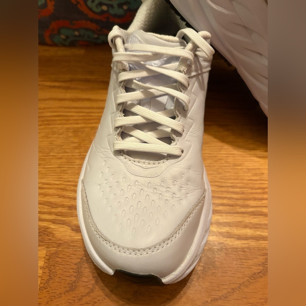 Hoka One One Bondi SR White Oil And Slip Resistant Women Size 7 - Picture 3 of 8